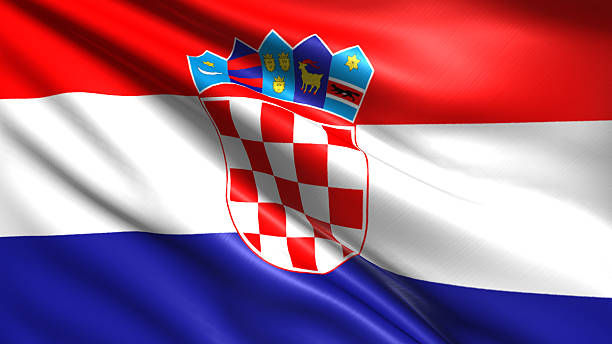 istock flag of Croatia 491960643