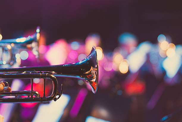 Details from a showband Details from a showband, fanfare our drumband orchestra stock pictures, royalty-free photos & images