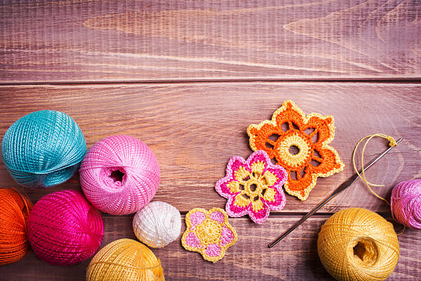 istock Balls of colored yarn 491963469