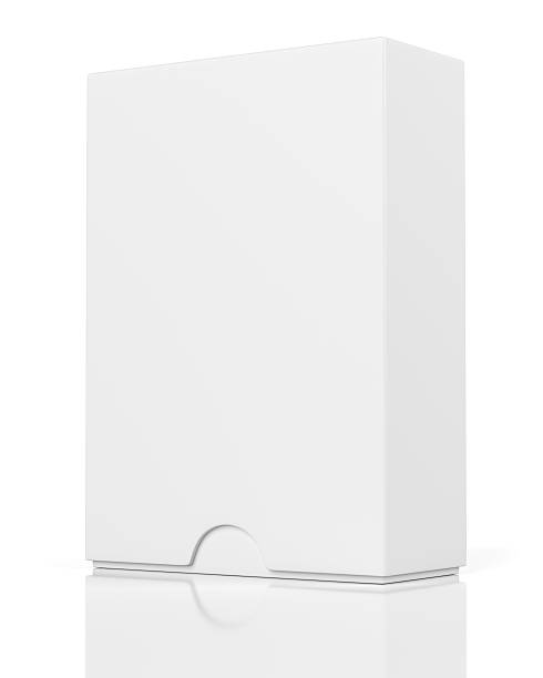 istock Closed box with slide cover isolated on white 491963602