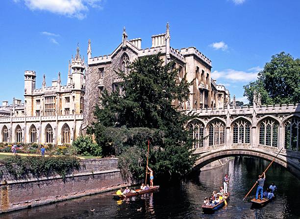 ponte dos suspiros, cambridge. - bridge of sighs - fotografias e filmes do acervo