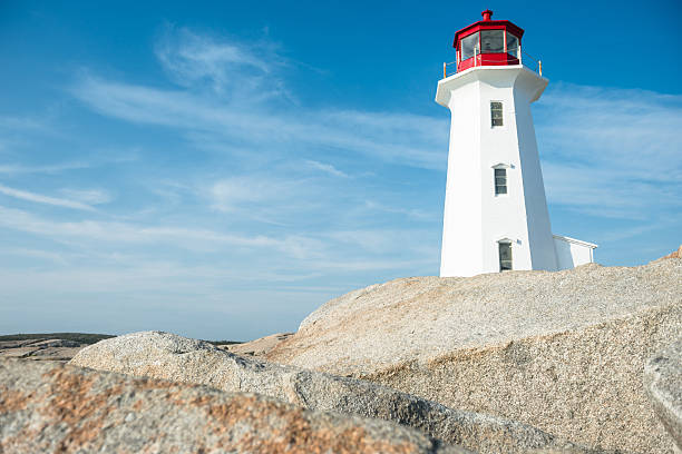 istock Peggy's Cove light head in Nova Scotia 491964476