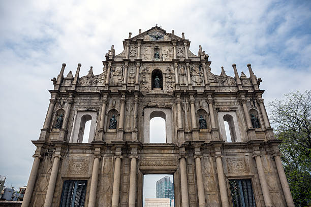 istock St.Paul Ruin in Macau ,China 491965203