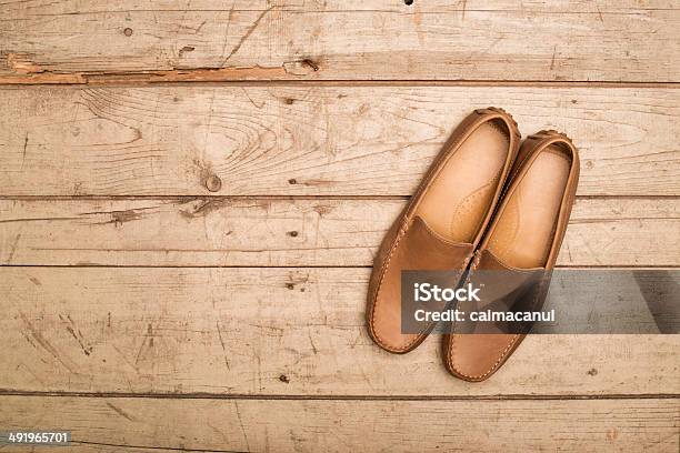 Hombres Loafer Zapato Foto de stock y más banco de imágenes de A la moda - A la moda, Accesorio personal, Beige