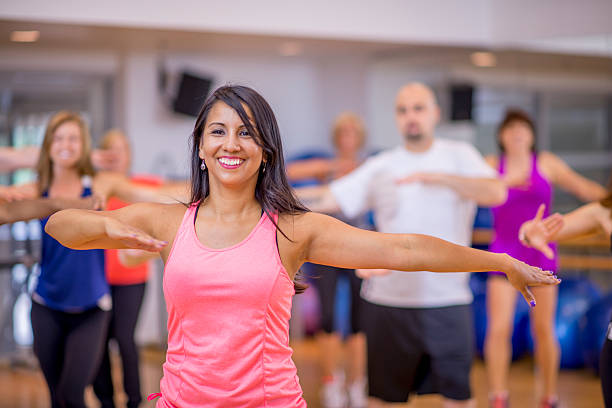 istock Aerobic Fitness Dance Class 491974606