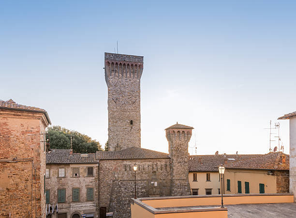 istock Cathedral of the collegiate Lucignano 491976678