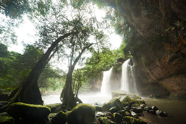 istock Haew Suwat waterfall in Khao Yai National park,Thailand. 491978534