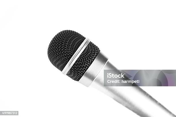 Microphone Stock Photo - Download Image Now - 2015, Arts Culture and Entertainment, Audio Equipment