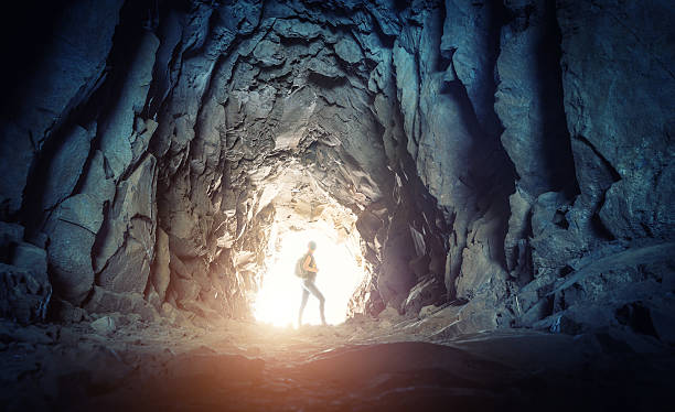 istock Woman in the cave 491988888