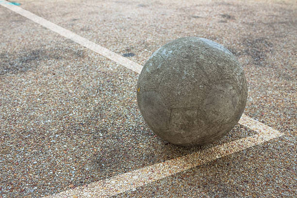 istock Street soccer ball 491989887