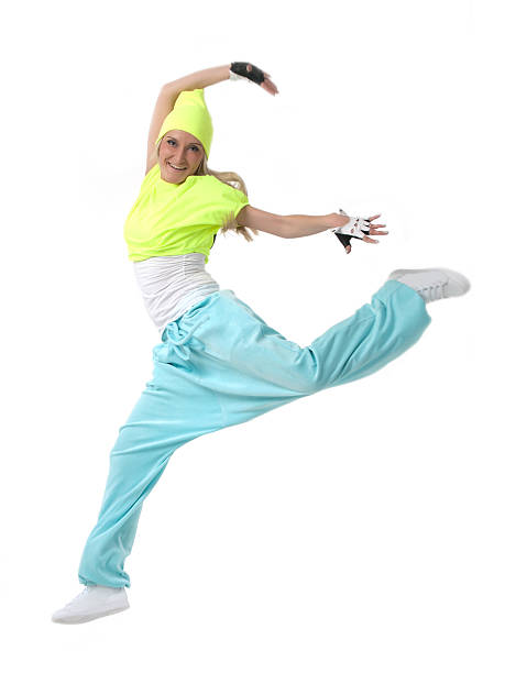 istock Jump by a hiphop dancer 491991031
