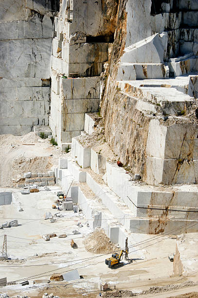 istock Marble quarry in Carrara White Italy 491992301