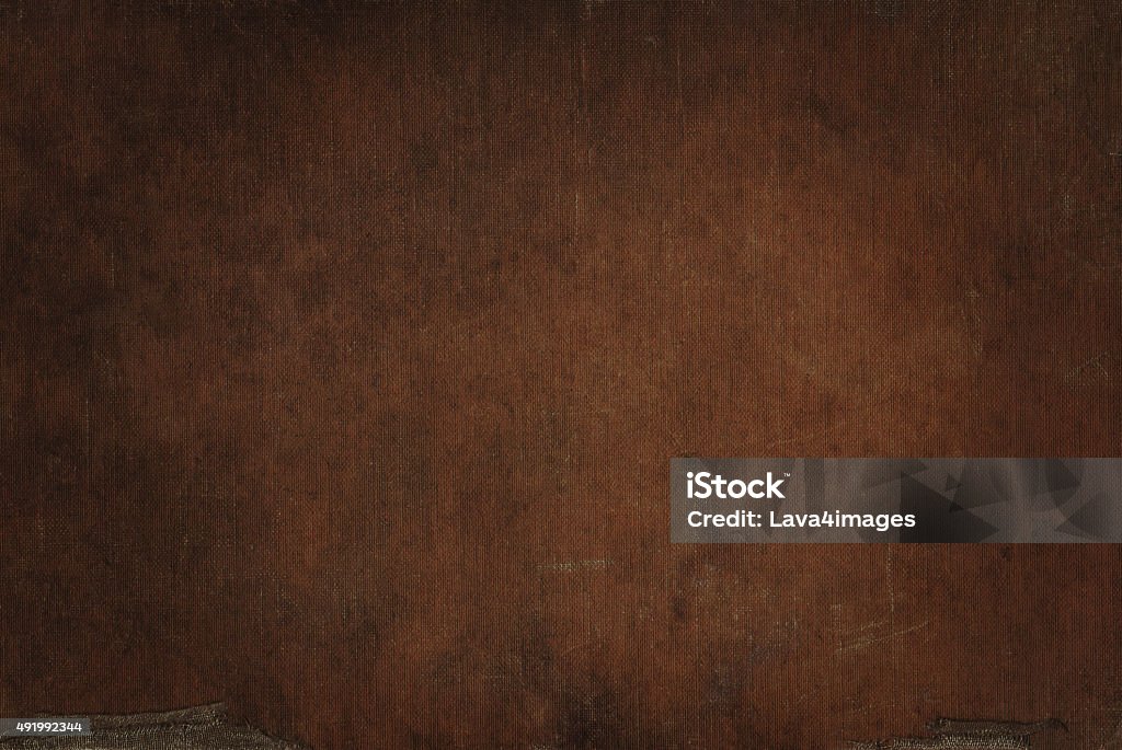 Dark brown canvas grunge background texture Burlap Stock Photo