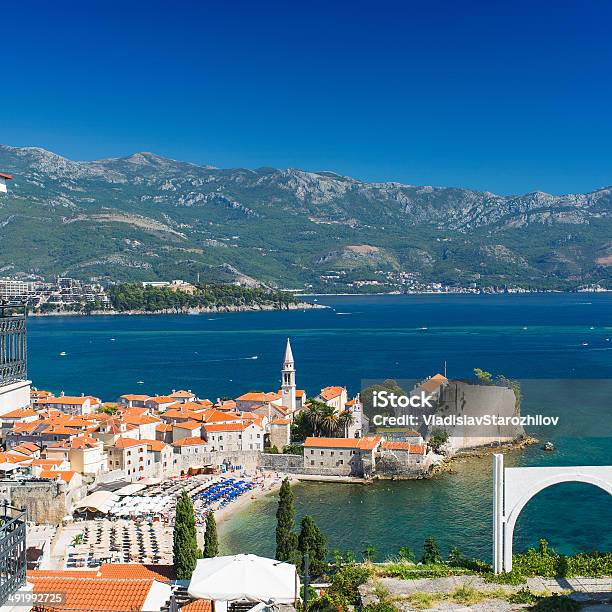 Montenegro Budva Old Town Stock Photo - Download Image Now - Adriatic Sea, Architecture, Balkans
