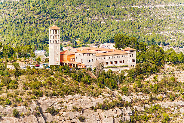 istock Saint Benedict Monastery in Catalonia near Barcelona 491992809
