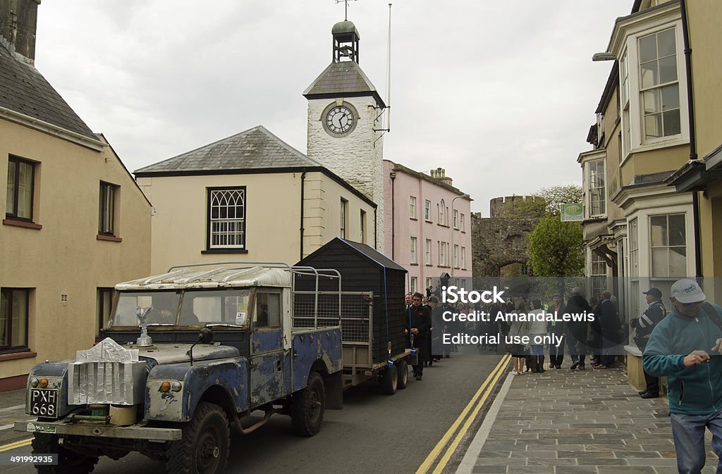 Llareggub Cortege, Laugharne - Foto stock royalty-free di Ambientazione esterna