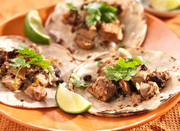 istock authentic mexican tacos in soft corn tortilla 491997231