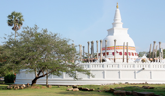 Thuparama Stupa Anuradhapura Sri Lanka