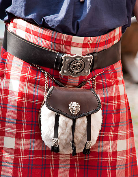 istock Details of Scottish kilt 492014524