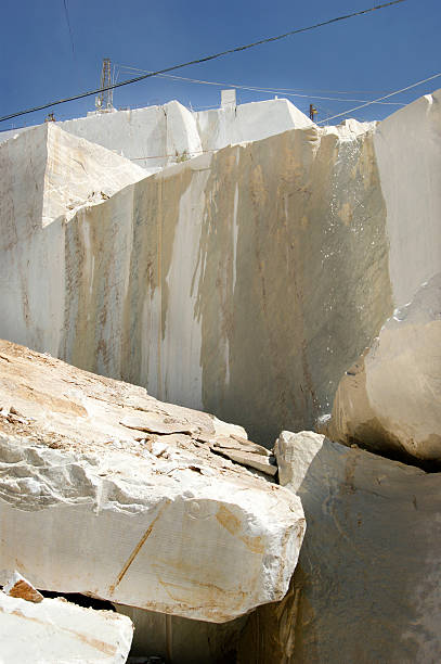 istock Marble quarry in Carrara White Italy 492022151