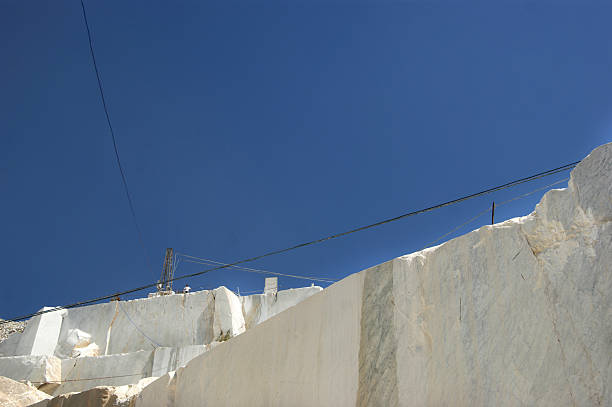 istock Marble quarry in Carrara White Italy 492022153