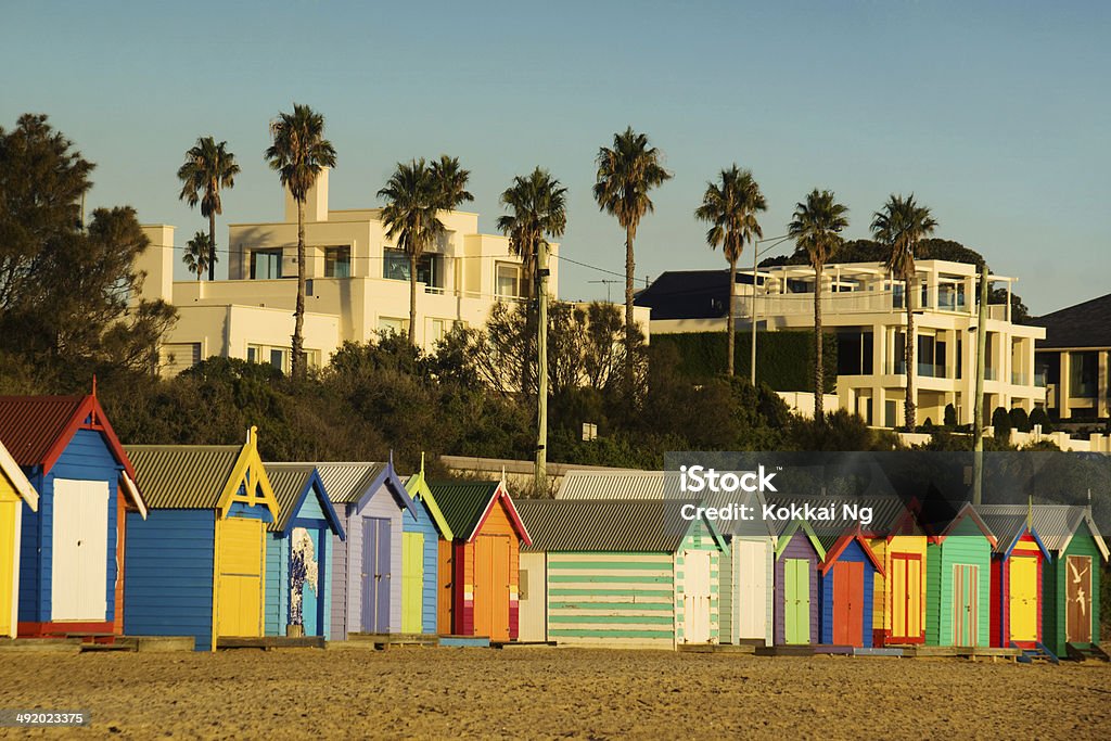 Playa Brighton - Foto de stock de Australia libre de derechos