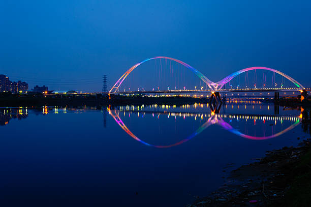 istock Beautiful bridge in Taipei 492023715