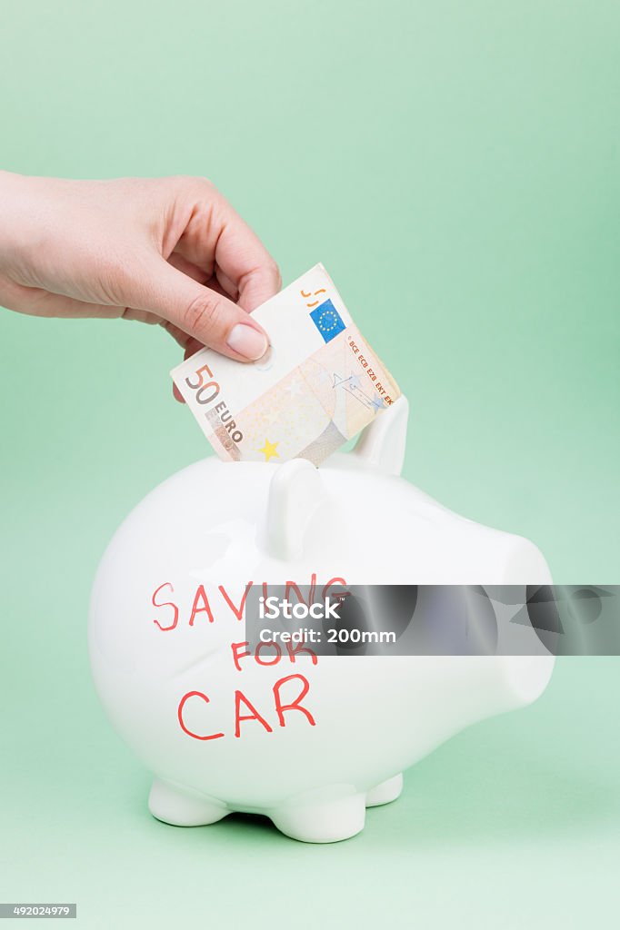 Savings for car Banking Stock Photo