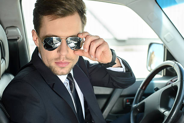 istock Businessman In The Car 492025843