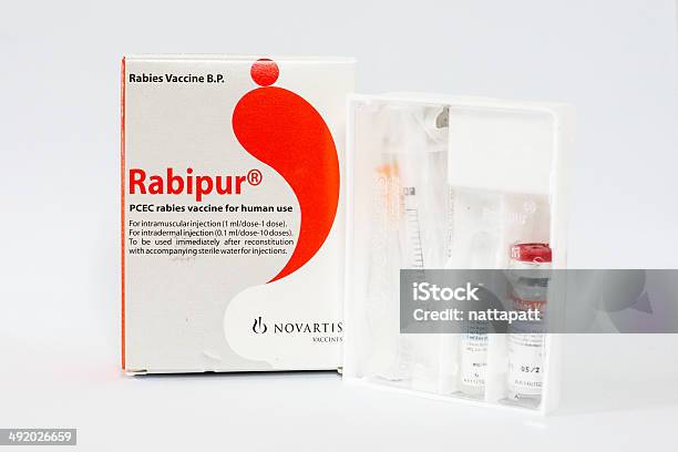 Pcec La Rabia Vacuna Foto de stock y más banco de imágenes de Asistencia sanitaria y medicina - Asistencia sanitaria y medicina, Dosis, Encefalitis