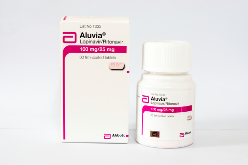 Chiangrai, Thailand- May 12, 2014: another package of Lopinavir/Ritonavir (ALUVIR) from ABBOTT,shallow focus