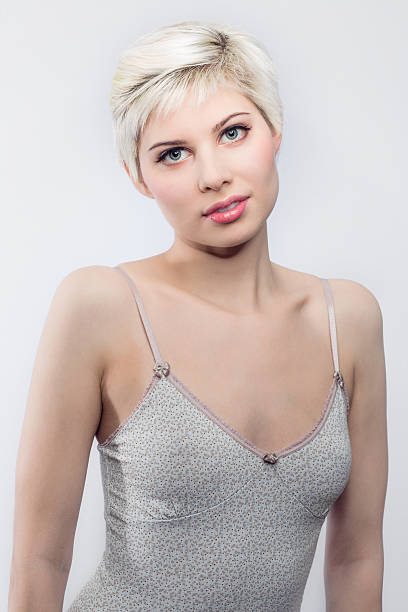 istock Young blonde woman portrait 492026799