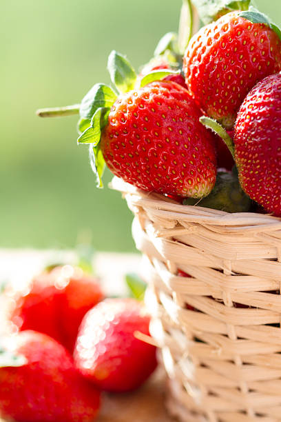 istock strawberries in natural background 492026947