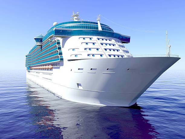 istock illustration of a Cruise Ship 492028541