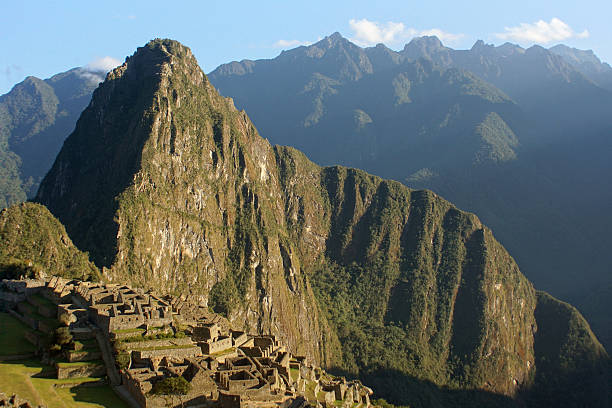 machu picchu - mt huayna picchu - fotografias e filmes do acervo