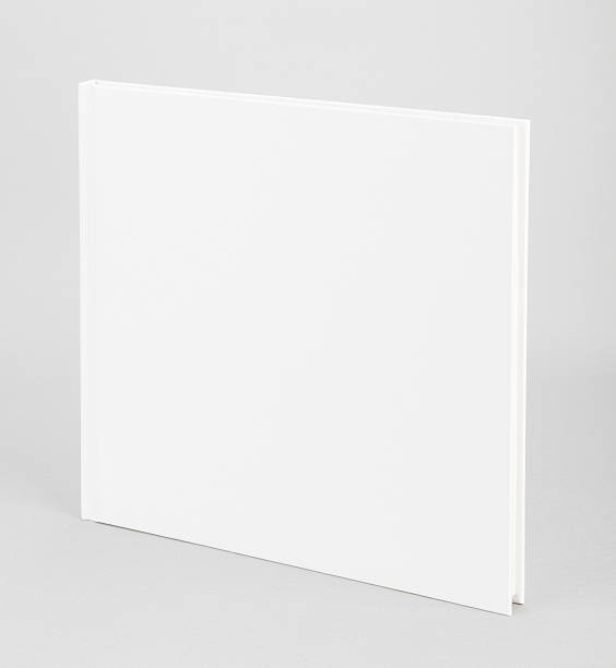 Puste książki obejmują biały 8,5 x 8,5 w – zdjęcie