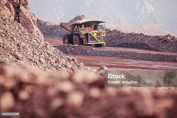 Mining Stock Photo - Download Image Now - Copper Mine, Truck, Metal Ore