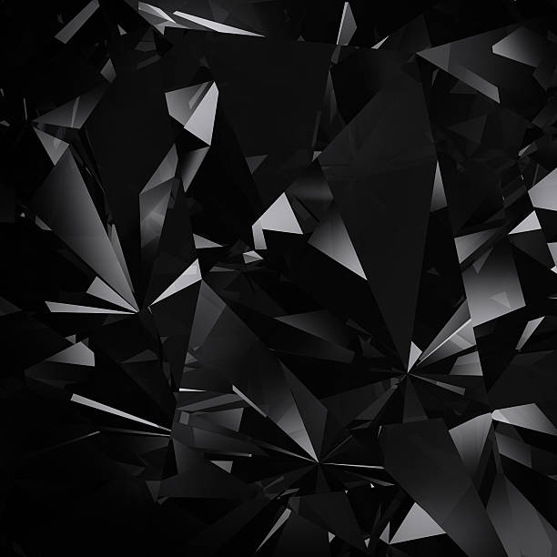 ブラックダイヤモンド場面の背景 - jewelry gem gold reflection ストックフォトと画像