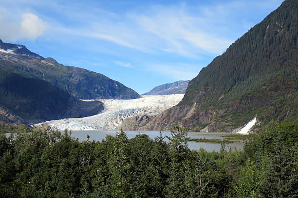 istock Mendenhall Glacier and Nugget Falls 492036396