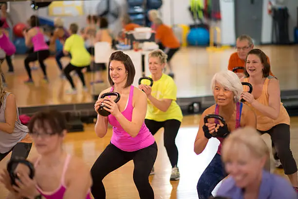 Photo of Female Weight Training Class