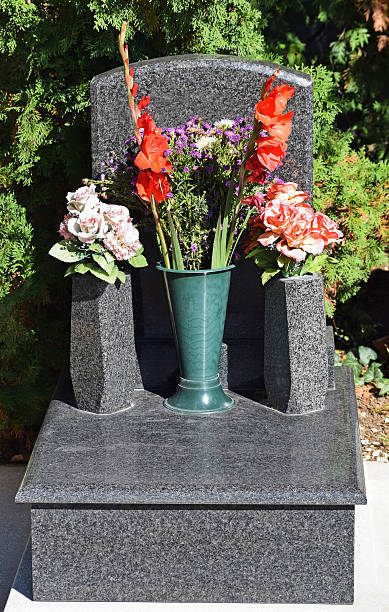 istock Tombstone in the public cemetery 492040004