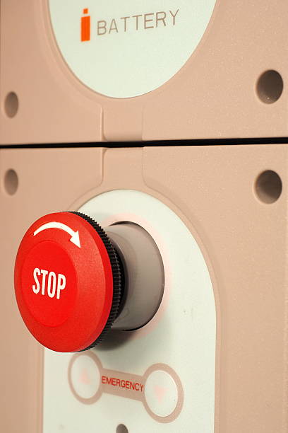 istock E-stop button of an industrial battery operated device 492040940