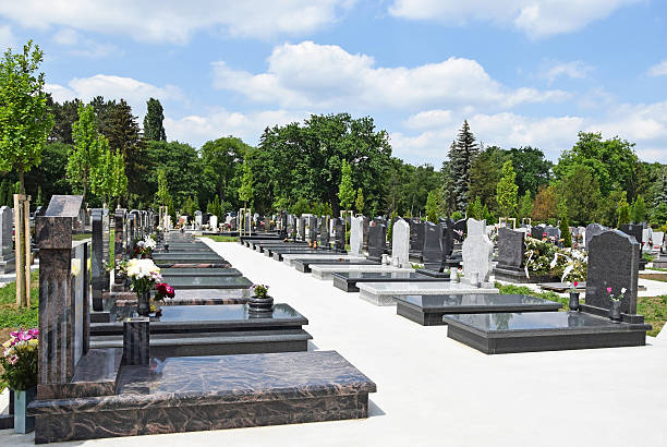 istock Tombstones in the public cemetery 492040998