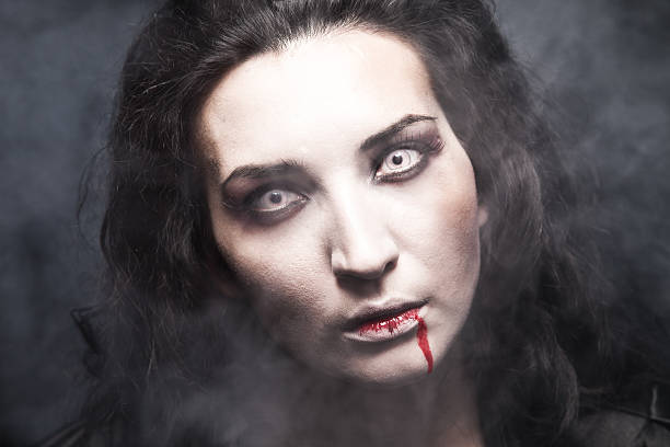 istock Portrait of a female vampire 492042060