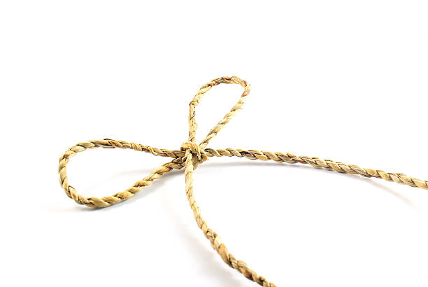 istock The ribbon rope on white background 492042898