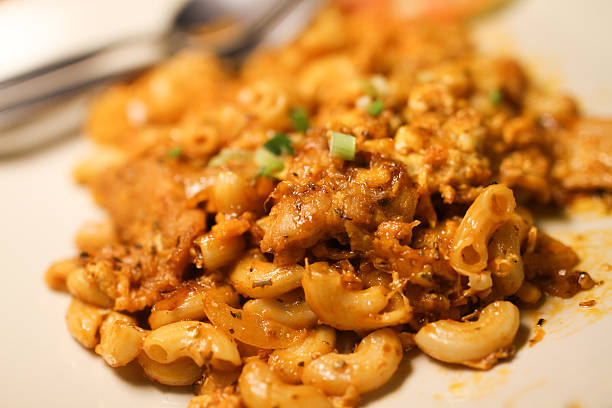 fried macaroni