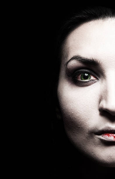 istock Portrait of a female vampire 492044850