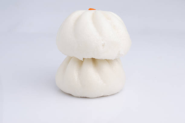 istock Salapao steamed Chinese bun isolated on white background. 492046134