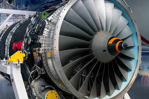 Aircraft Turbine Aircraft turbine detail jet intake stock pictures, royalty-free photos & images