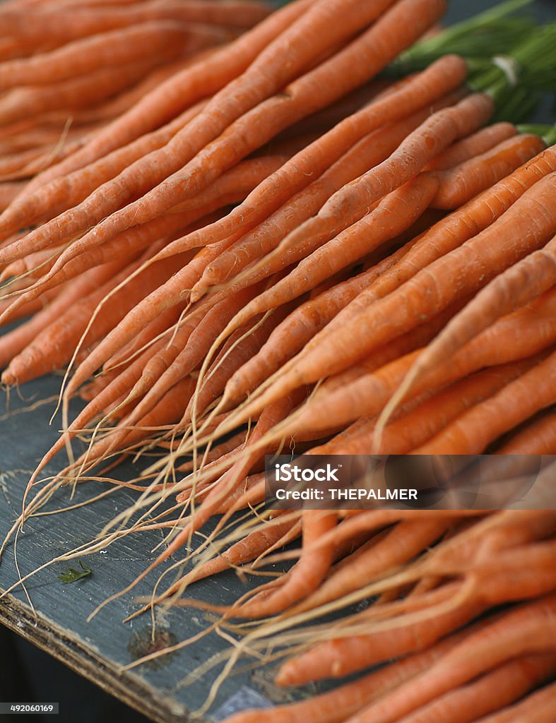 Carrots fresh carrots at pikes place, farmers market in seattle Agricultural Fair Stock Photo